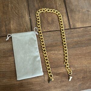 Gold Rope Sunglasses Chain